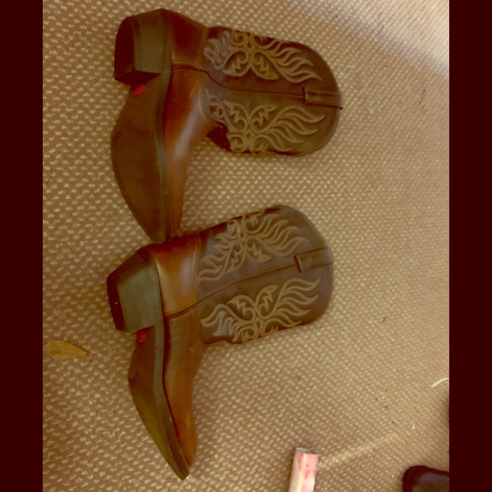Authentic cowboy boots